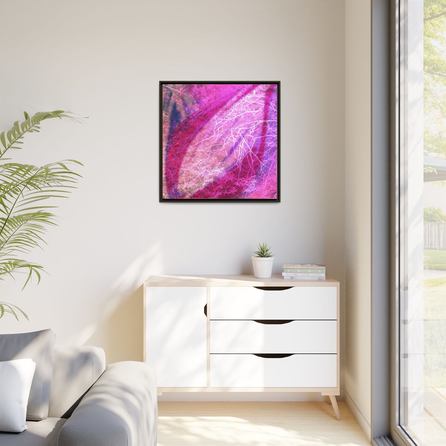 Bloom Framed Canvas Art