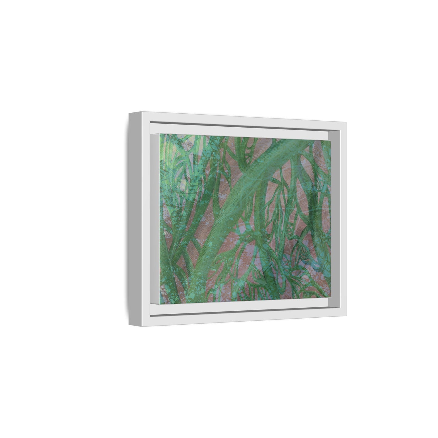 Inner Depths Framed Canvas Art