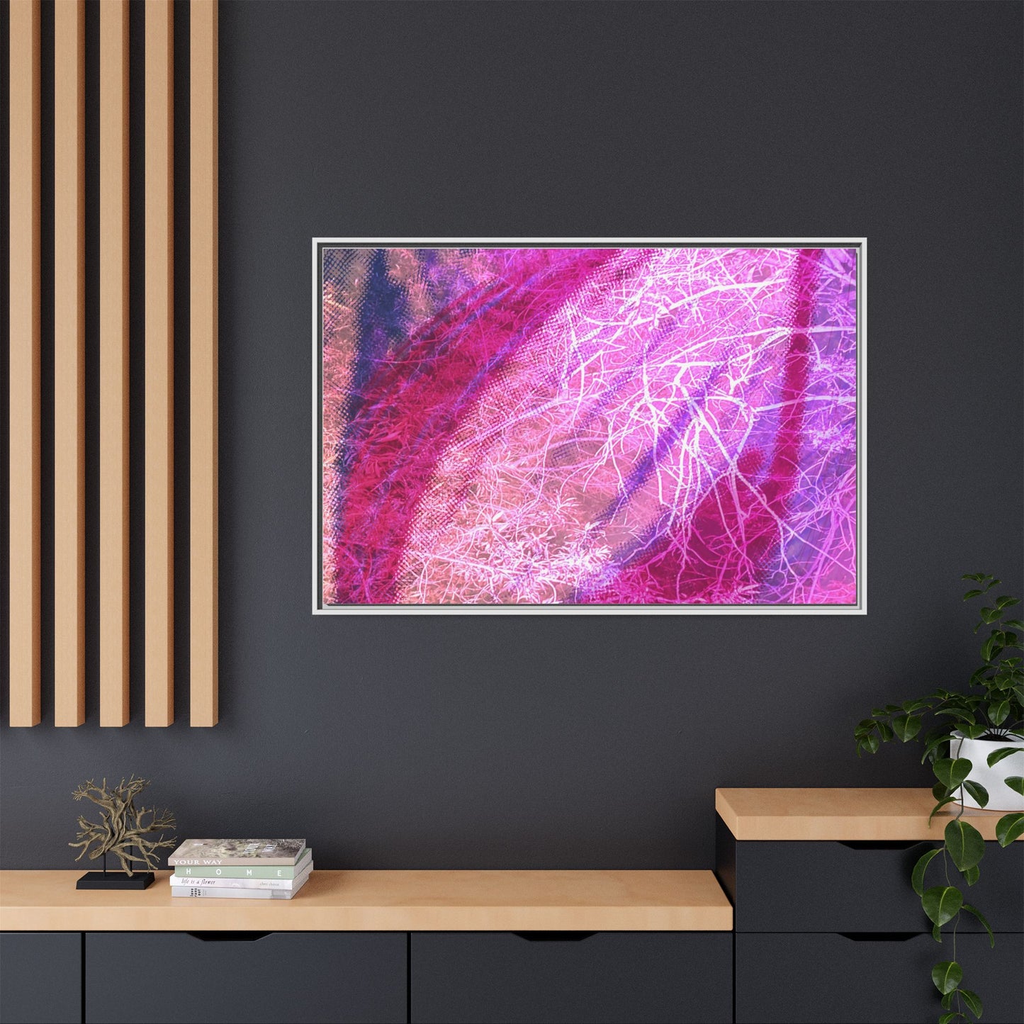 Bloom Framed Canvas Art