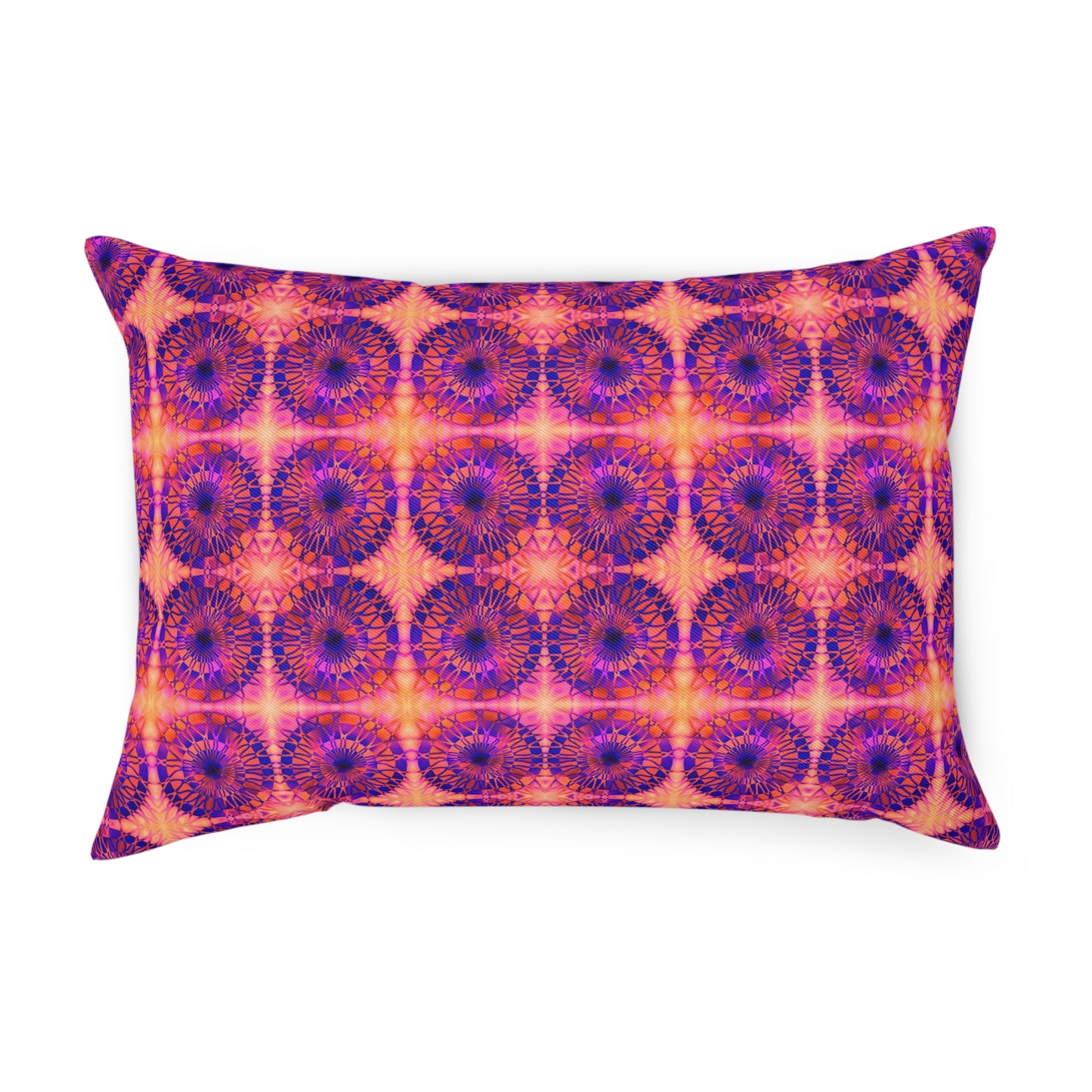 Net Circles by Uta Feinstein Pillow