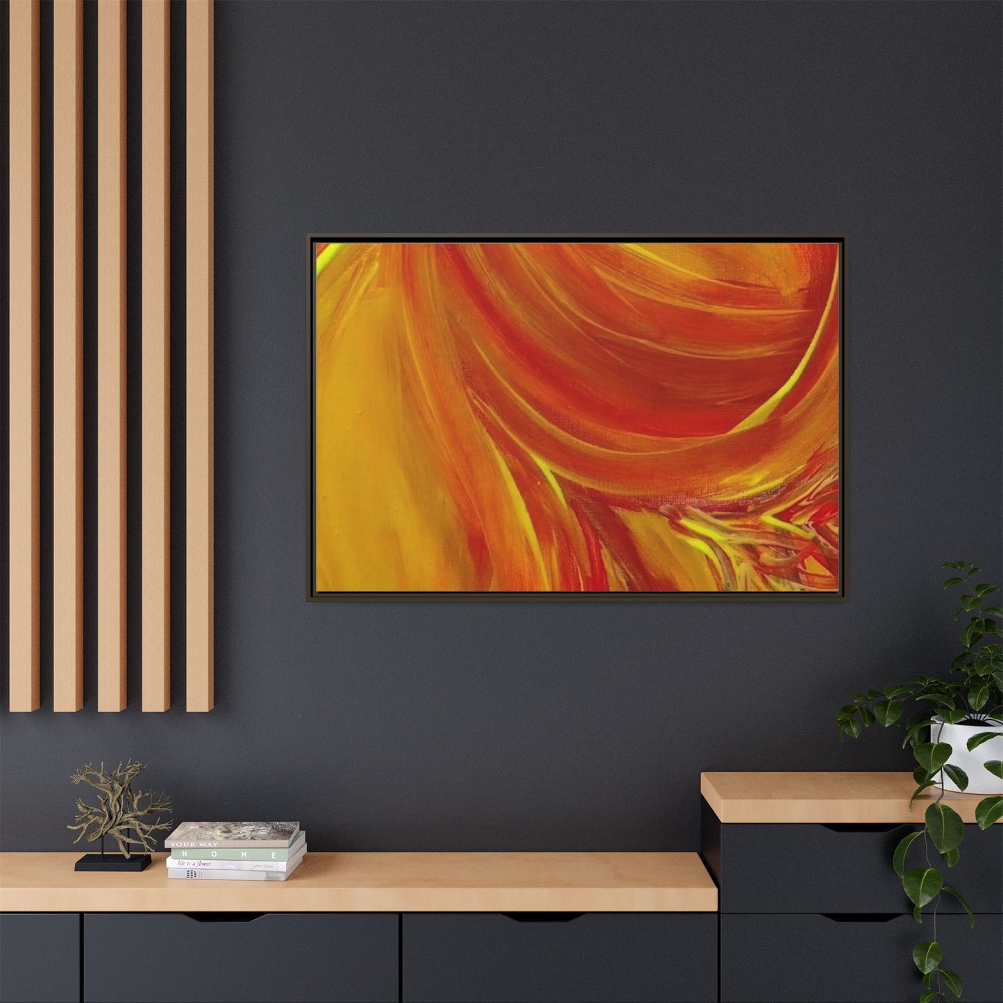 'Autumn' Framed Canvas Art