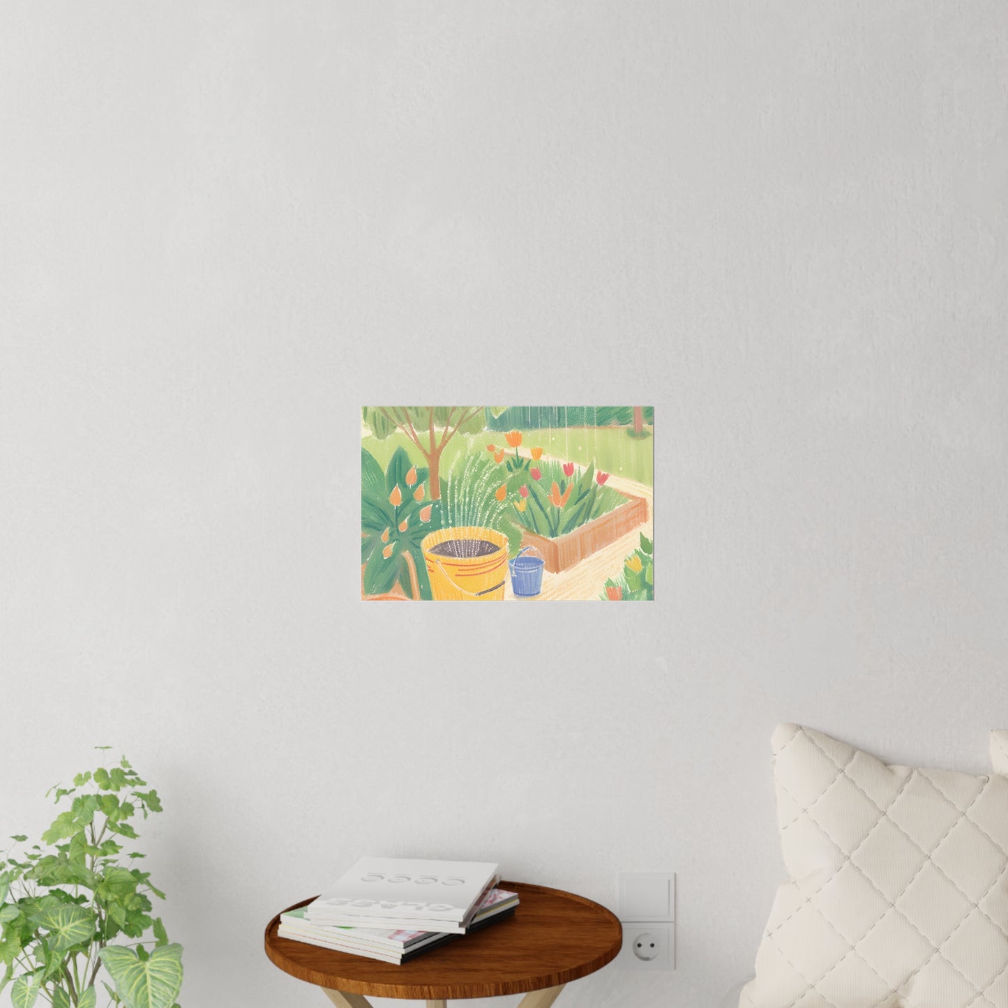 Rain Garden Wall Decals