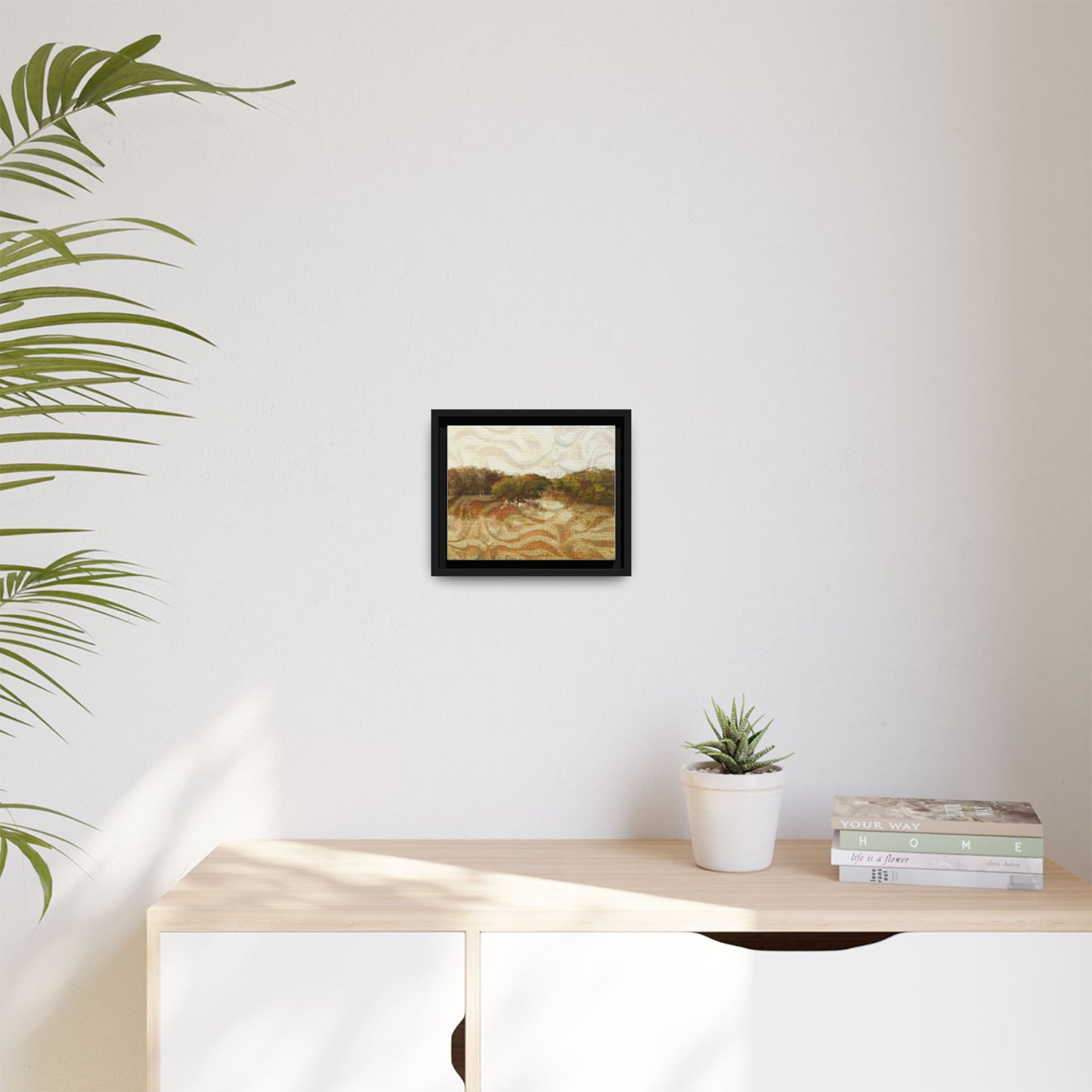 Serene Mangroves Framed Canvas Art