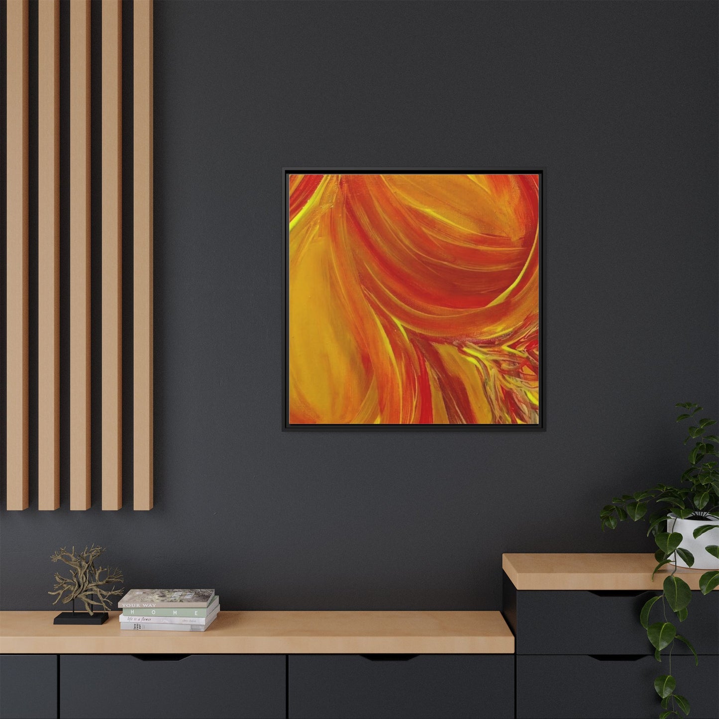 'Autumn' Framed Canvas Art