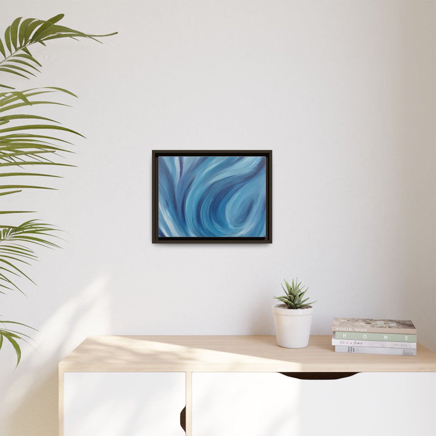 Intrinsic Reflection Framed Canvas Art