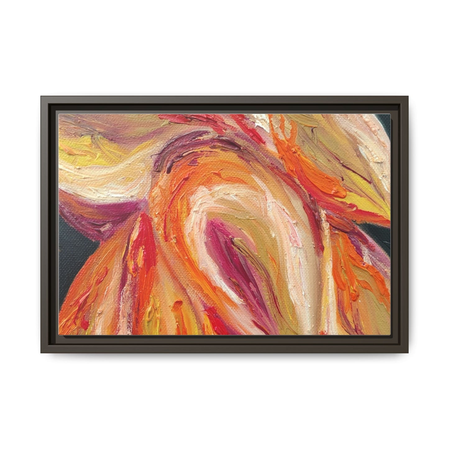 Dramatic Awakening Framed Canvas Art