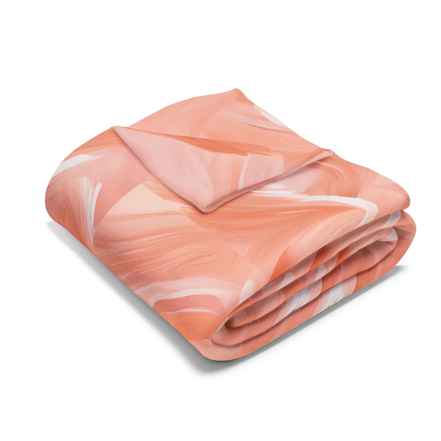 Dusk Brushstrokes Arctic Fleece Blanket