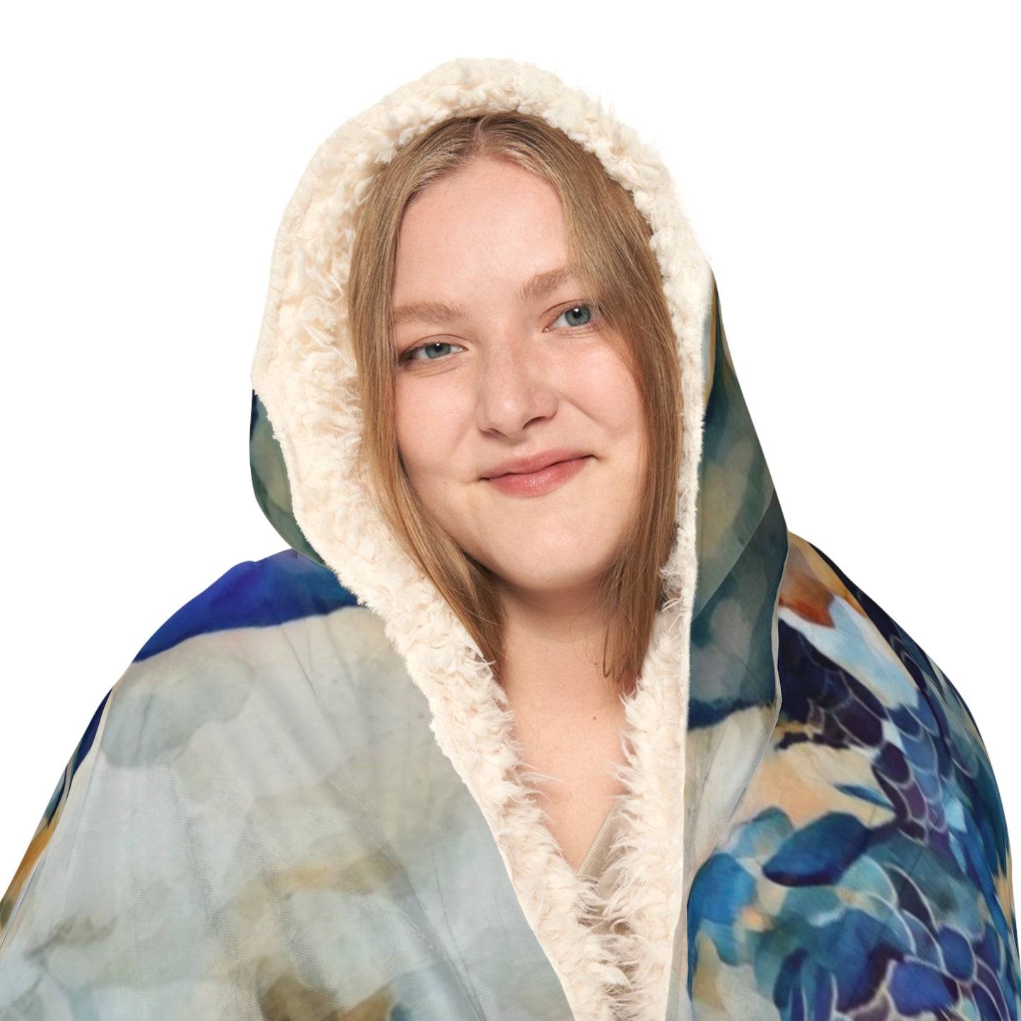 Liminal Light 1 by Helena Barbagelata Snuggle Blanket