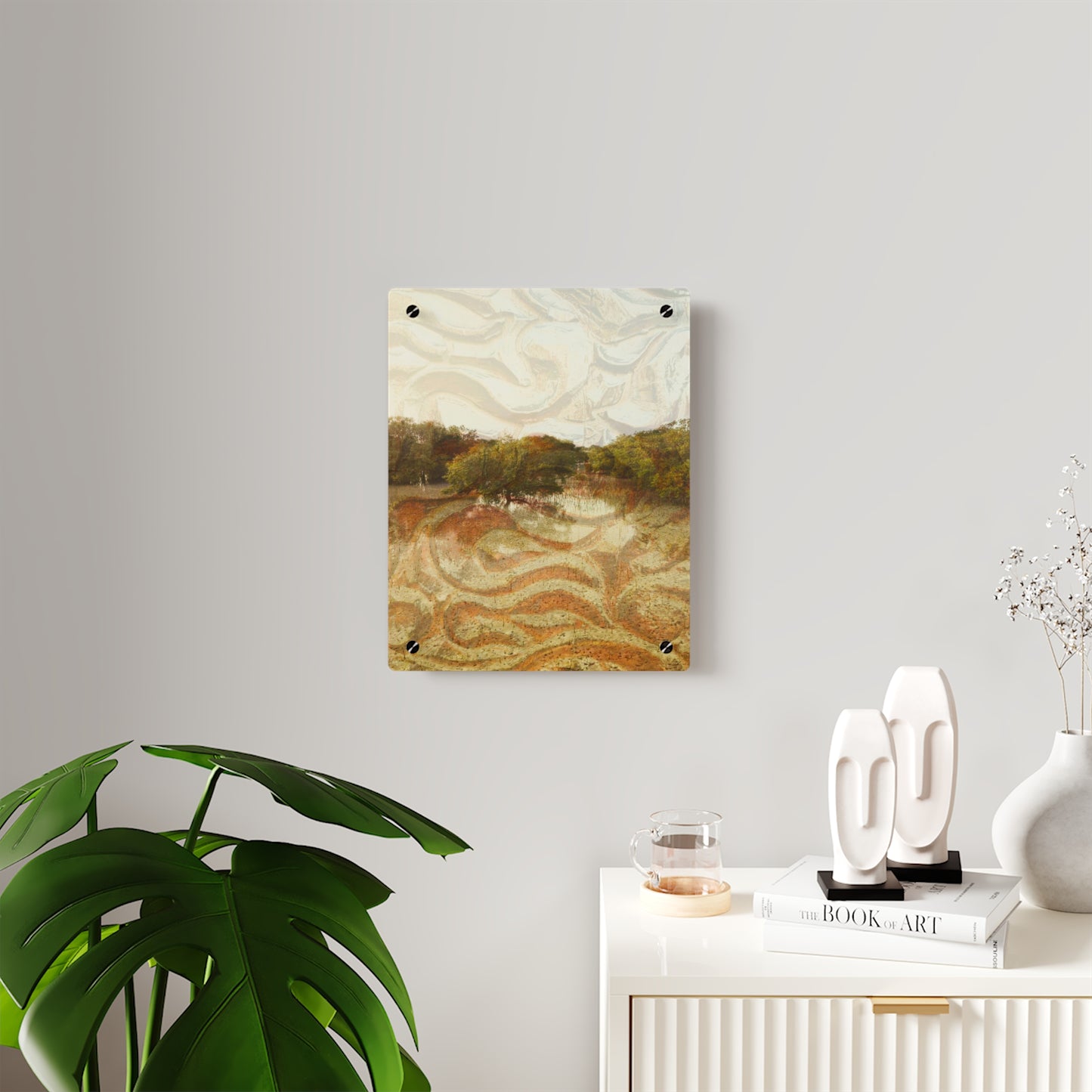 Serene Mangroves Acrylic Wall Art Panels