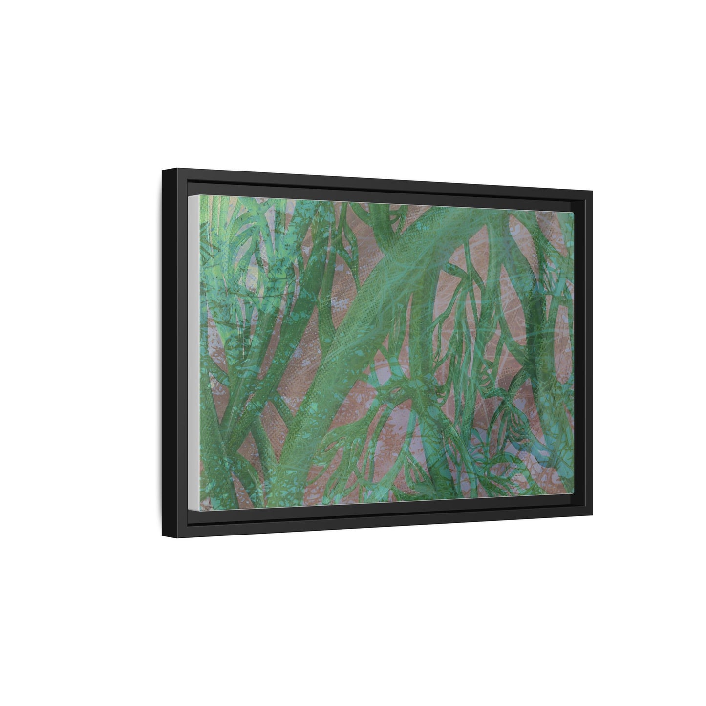 Inner Depths Framed Canvas Art