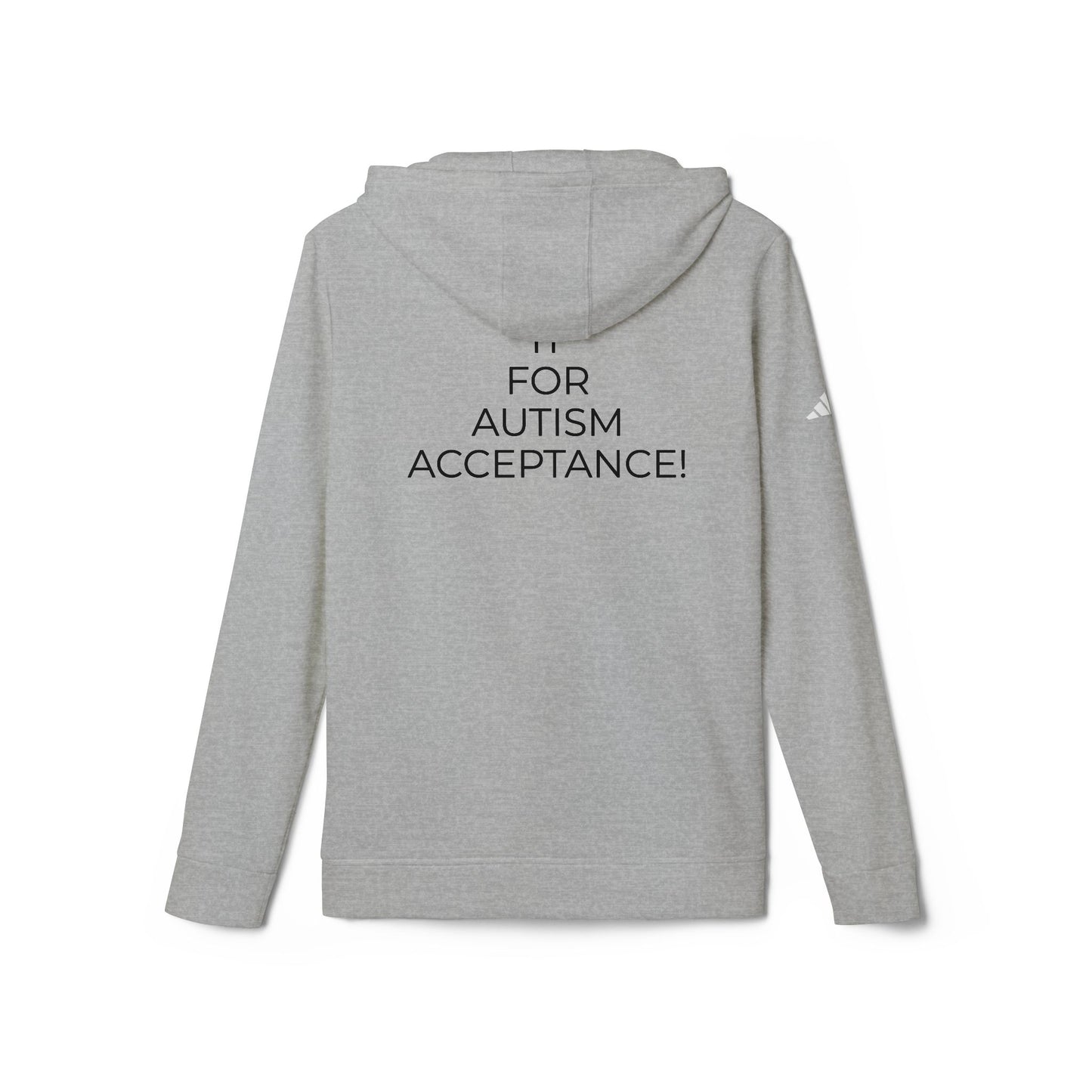 Adidas x Neurodivergent Synergy Unisex Fleece Hoodie - KICKIN’ IT FOR AUTISM ACCEPTANCE!