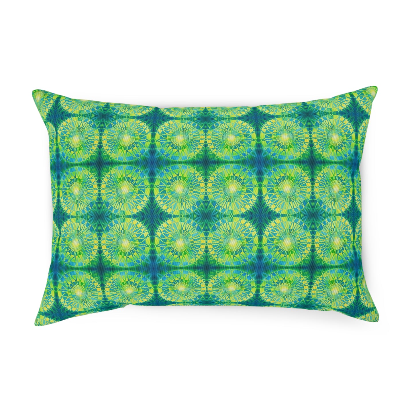 Safety Net Circles by Uta Feinstein Pillow