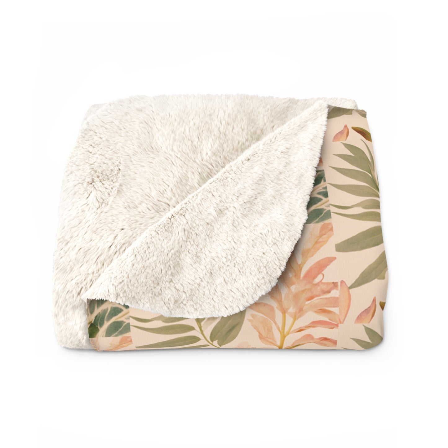 Nature's Aura Sherpa Fleece Blanket