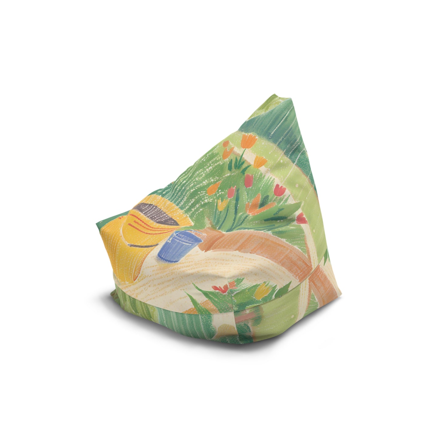 Rain Garden Bean Bag Chair Cover