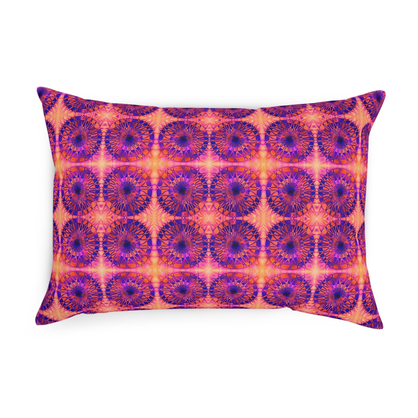 Net Circles by Uta Feinstein Pillow