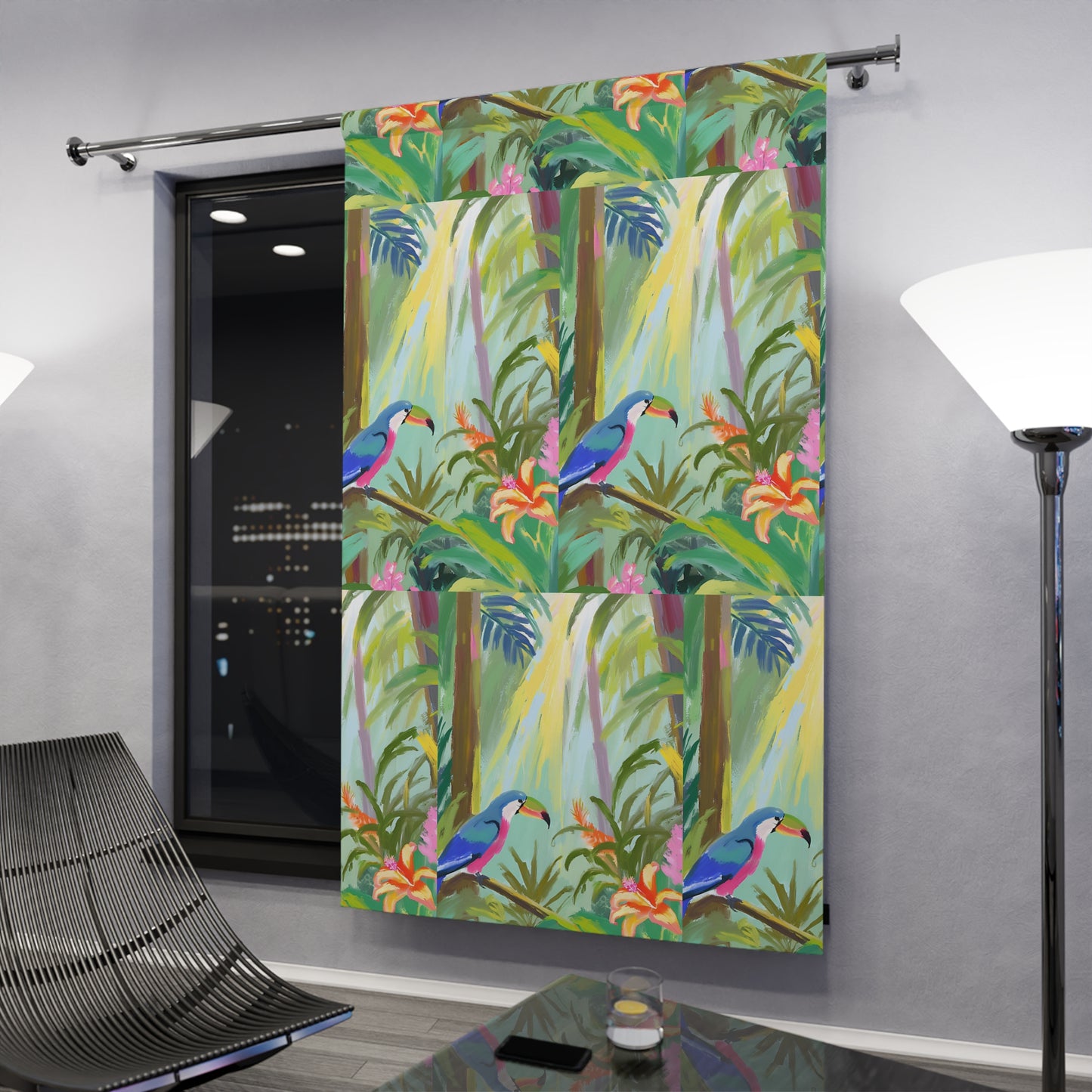 Rainforest Window Curtain (1 Piece)