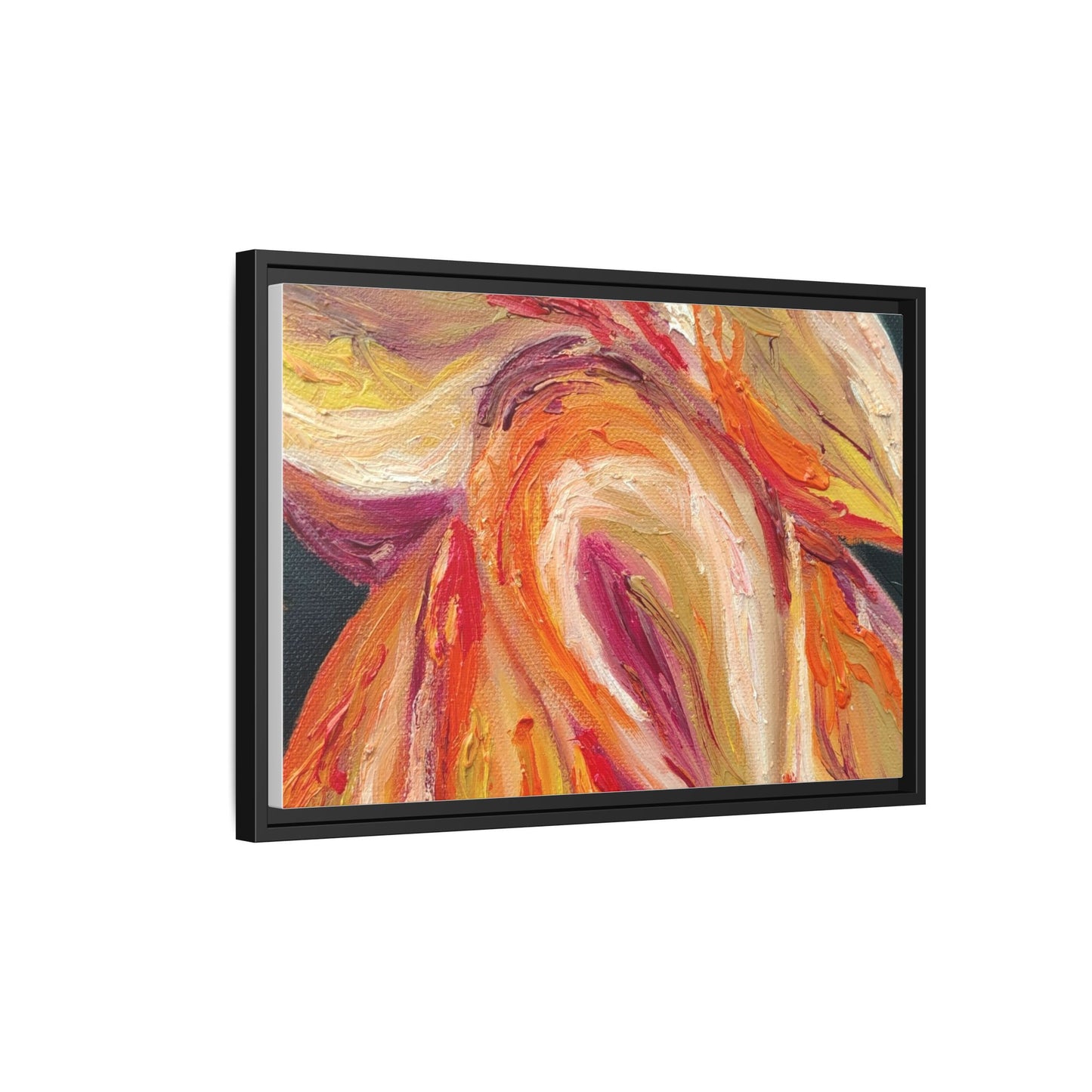 Dramatic Awakening Framed Canvas Art