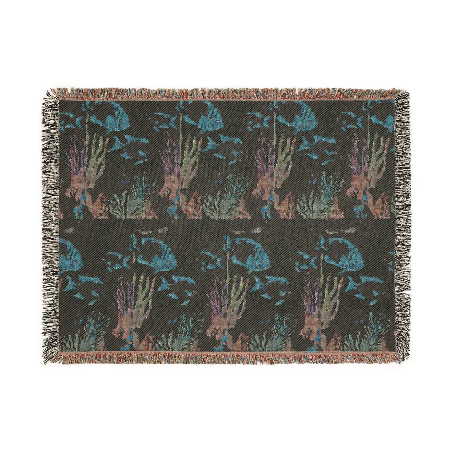 Coral Reef 100% Cotton Cozy Blanket