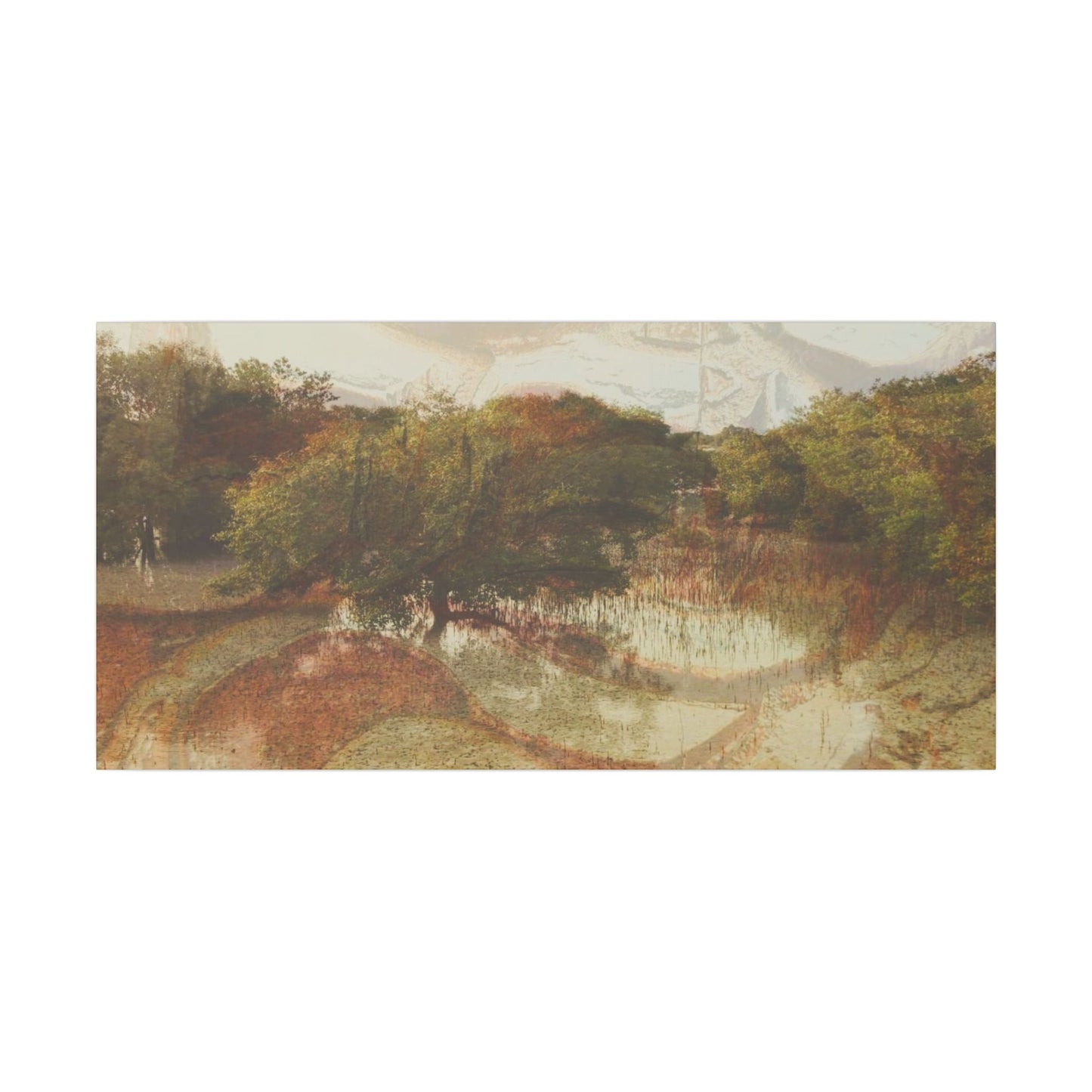Serene Mangroves Canvas