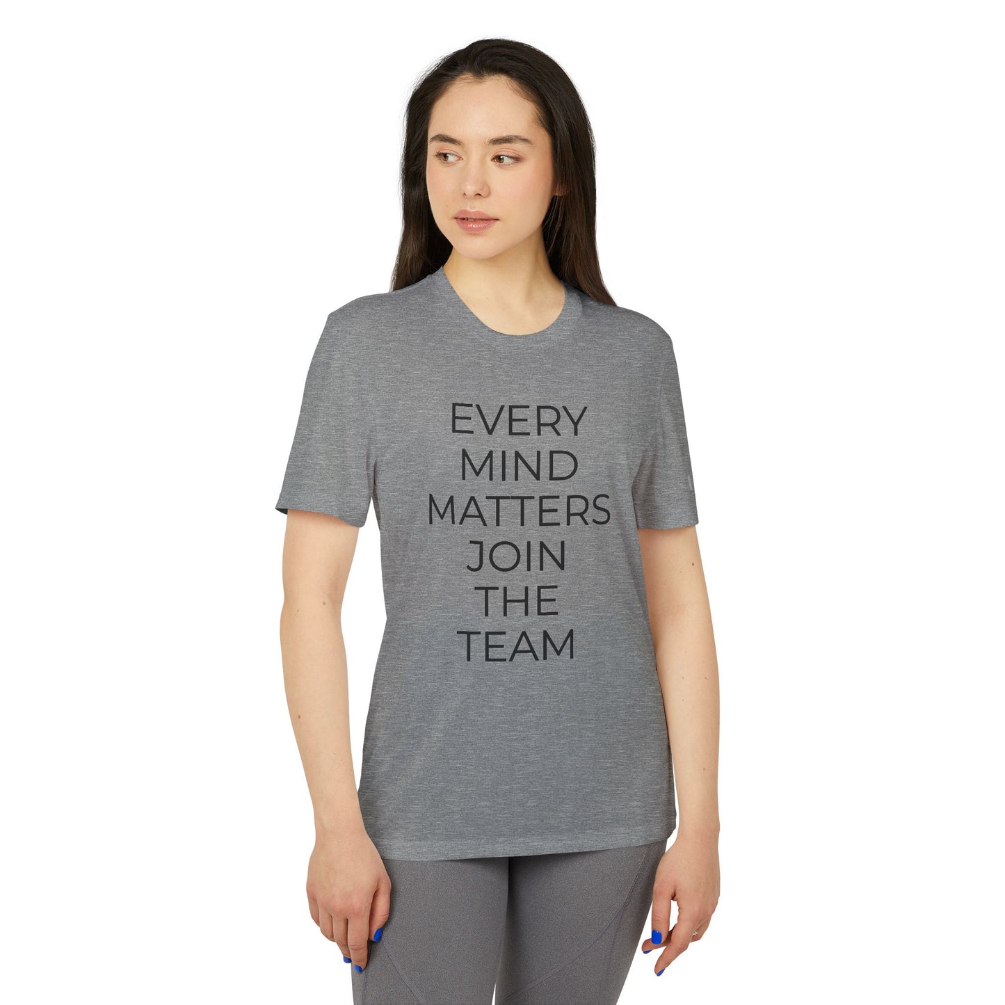 Adidas x Neurodivergent Synergy Unisex Sport T-Shirt EVERY MIND MATTERS JOIN THE TEAM