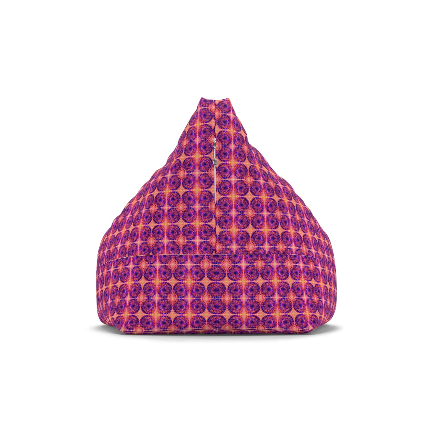 Net Circles by Uta Feinstein Bean Bag Chair Cover