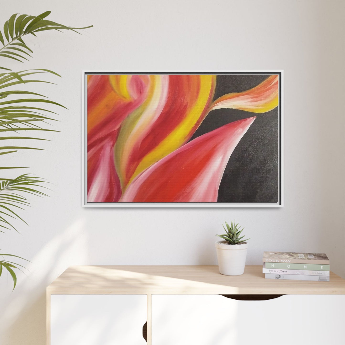 'A Autistic Phoenix' Framed Canvas Art