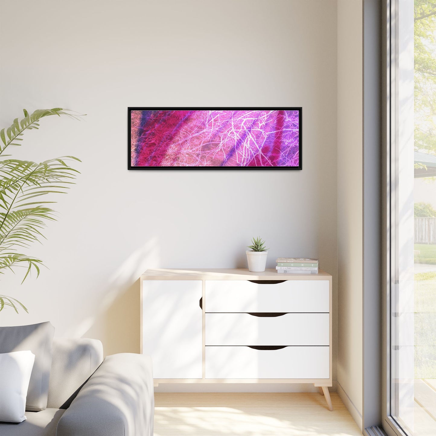 Bloom Framed Canvas Art