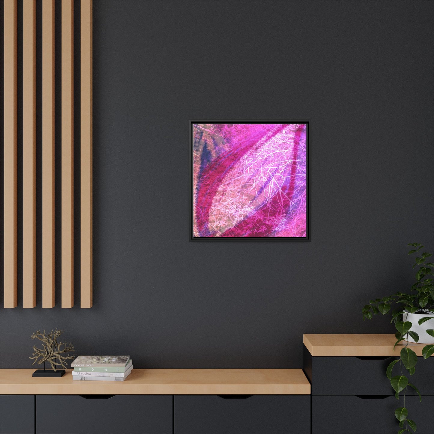Bloom Framed Canvas Art