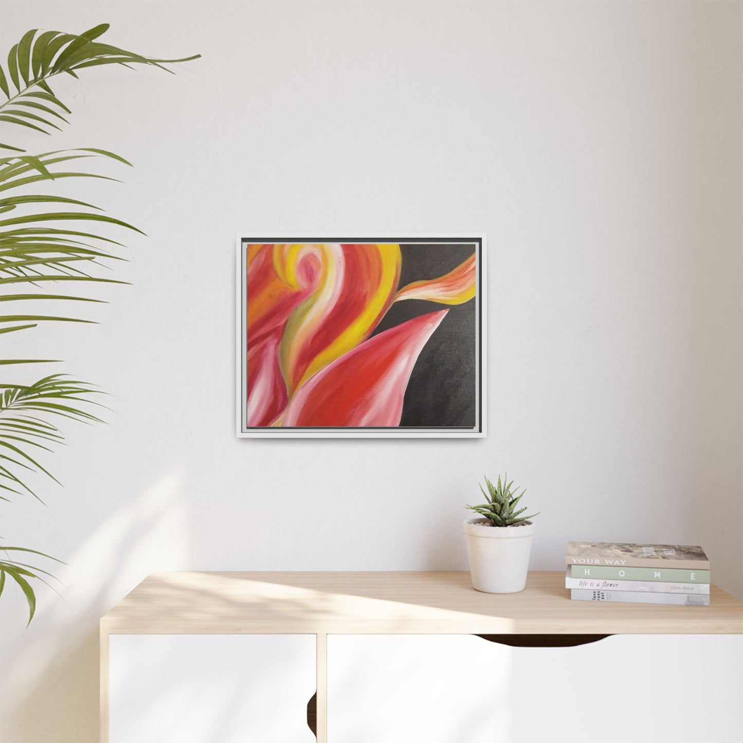 'A Autistic Phoenix' Framed Canvas Art