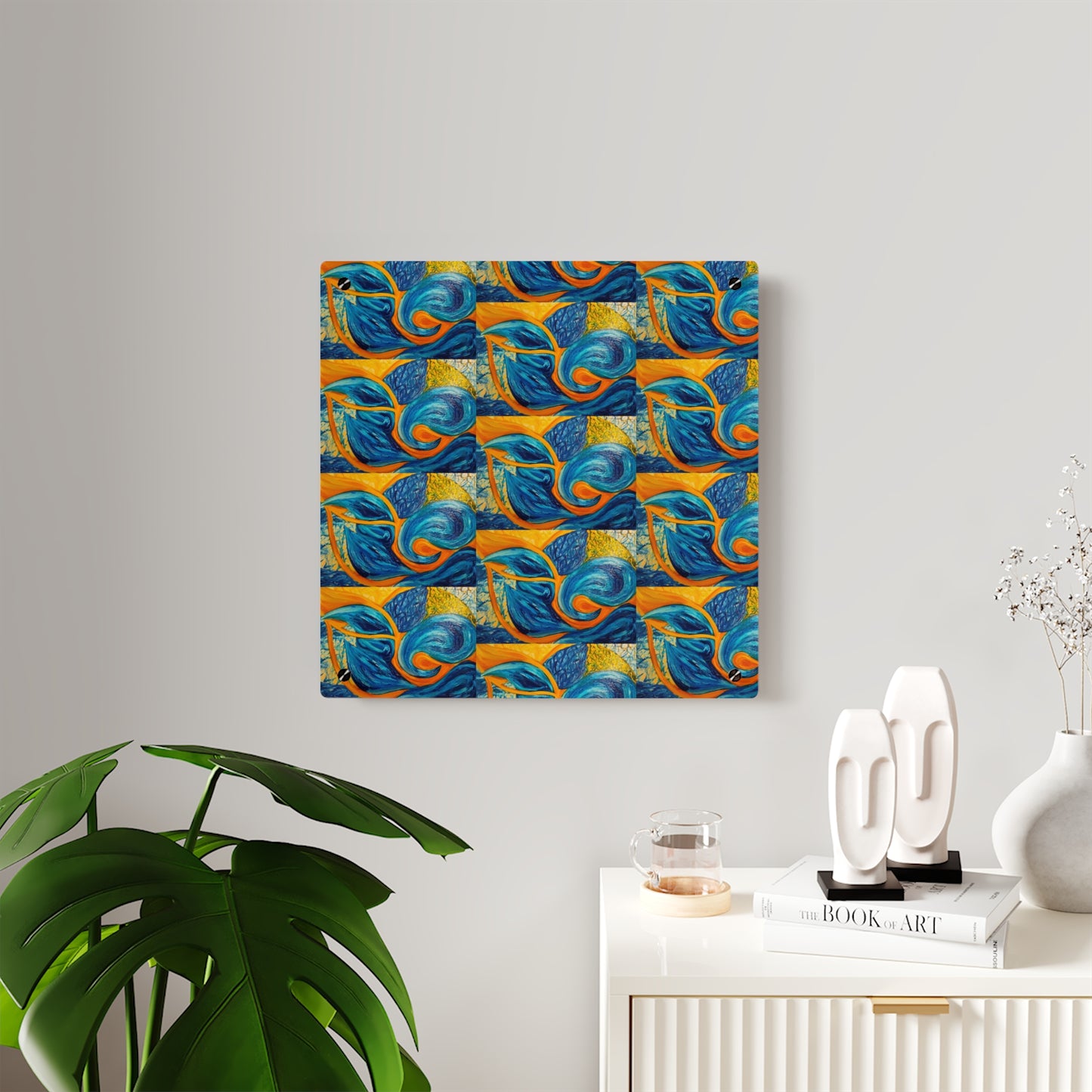 'A Meditation' Acrylic Wall Art Panels