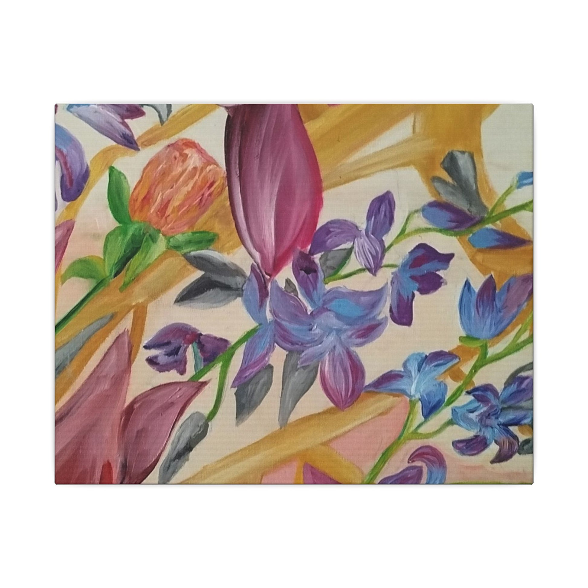 'A Dream of Flowers' Canvas