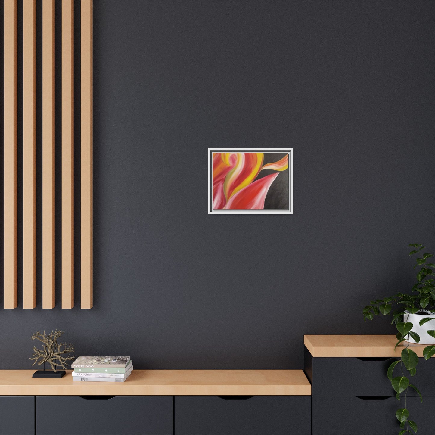 'A Autistic Phoenix' Framed Canvas Art