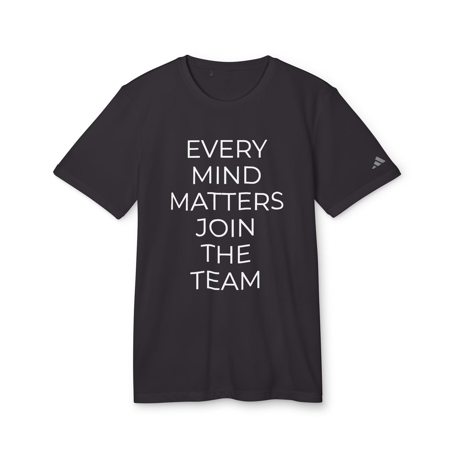 Adidas x Neurodivergent Synergy Unisex Sport T-Shirt EVERY MIND MATTERS JOIN THE TEAM