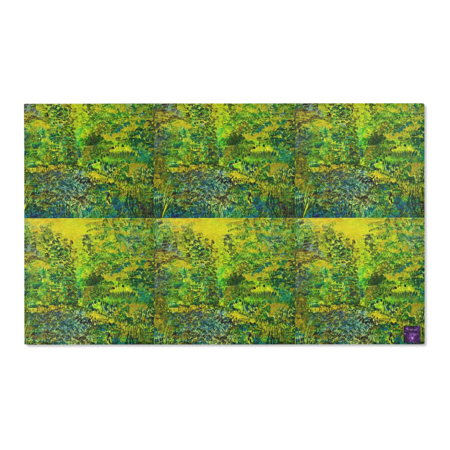 'Greens' by Julie Fejer Area Rugs
