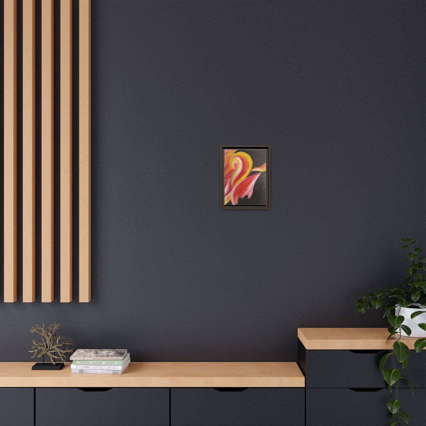 'A Autistic Phoenix' Framed Canvas Art