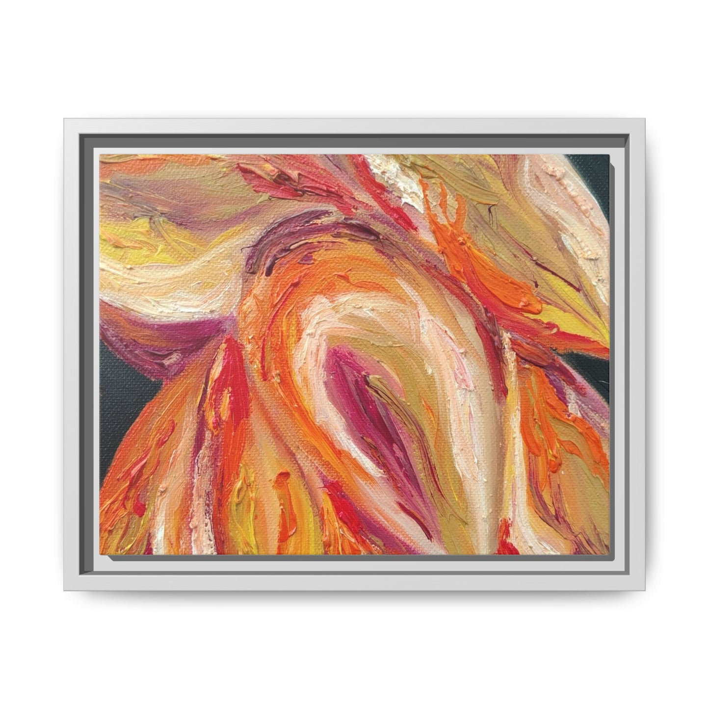Dramatic Awakening Framed Canvas Art