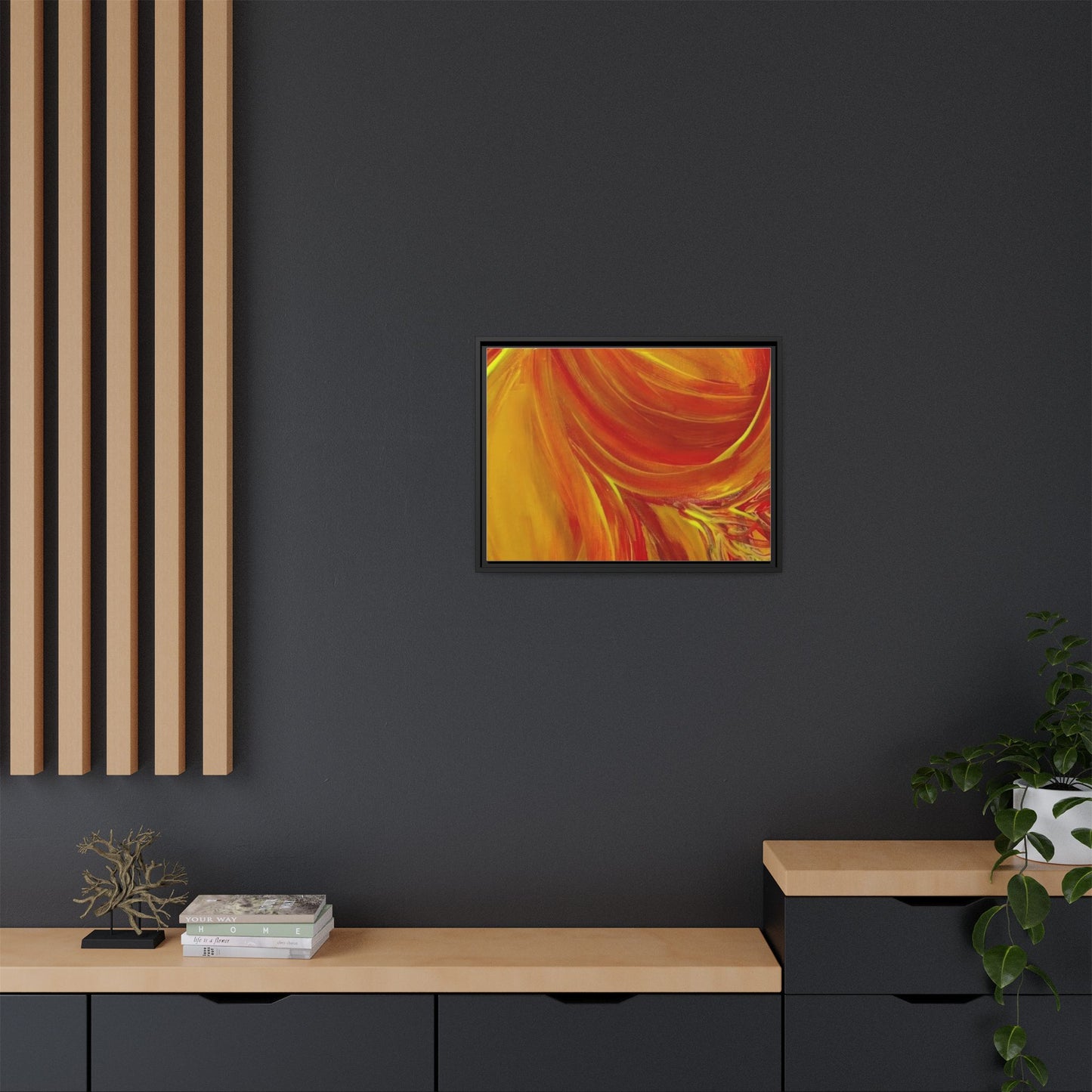 'Autumn' Framed Canvas Art