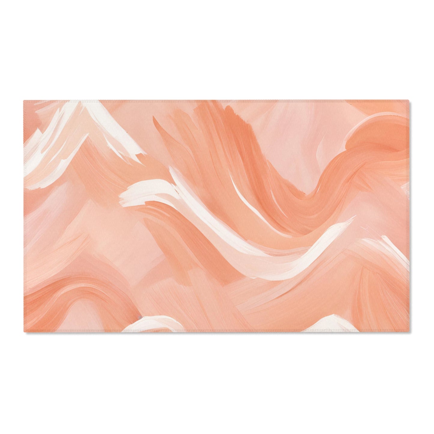 Dusk Brushstrokes Area Rugs