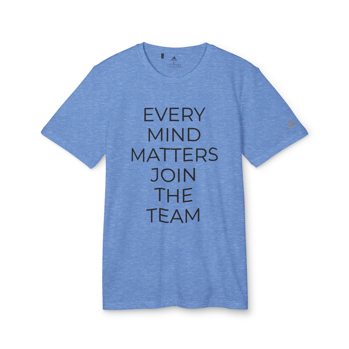 Adidas x Neurodivergent Synergy Unisex Sport T-Shirt EVERY MIND MATTERS JOIN THE TEAM