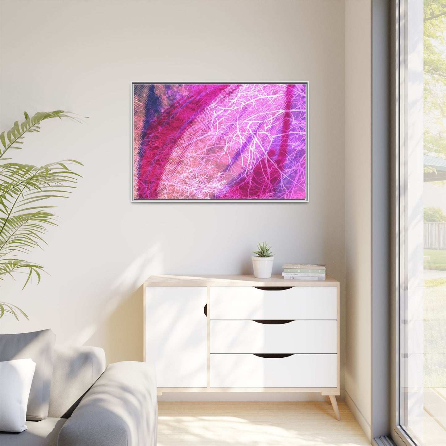 Bloom Framed Canvas Art