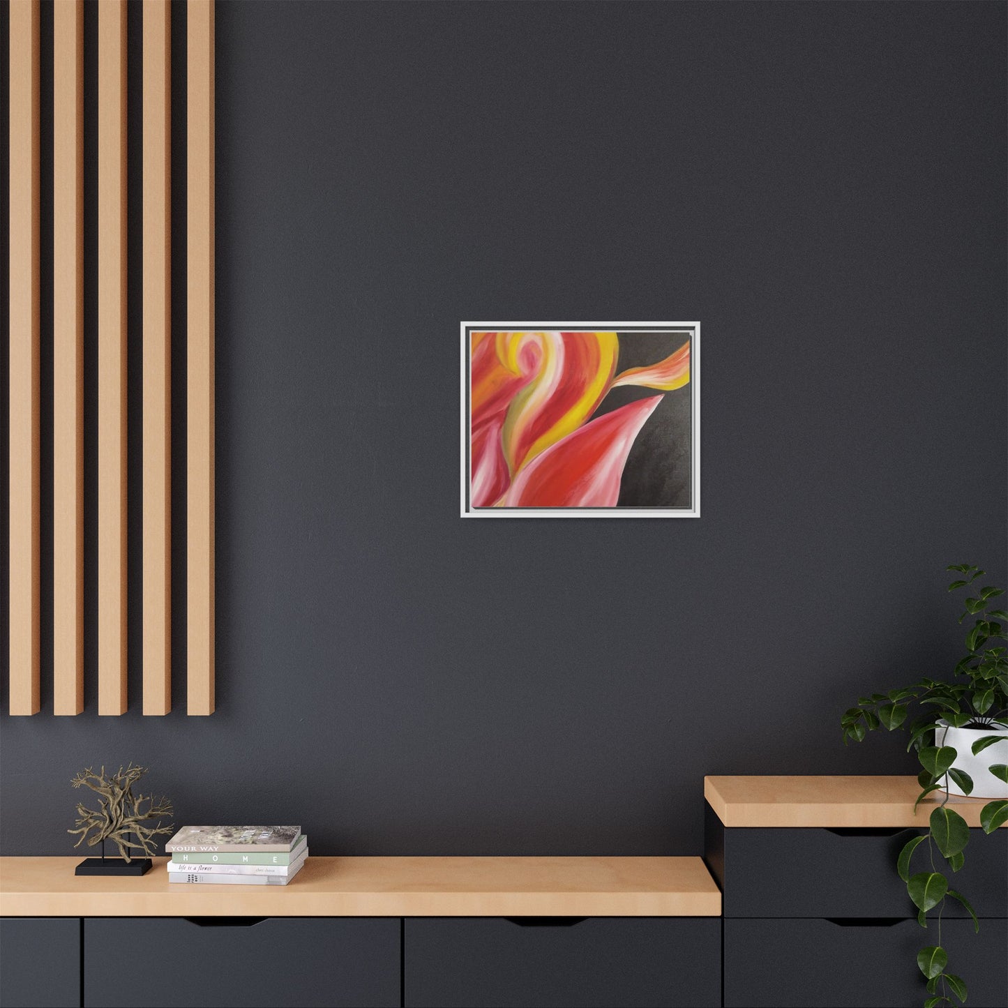 'A Autistic Phoenix' Framed Canvas Art