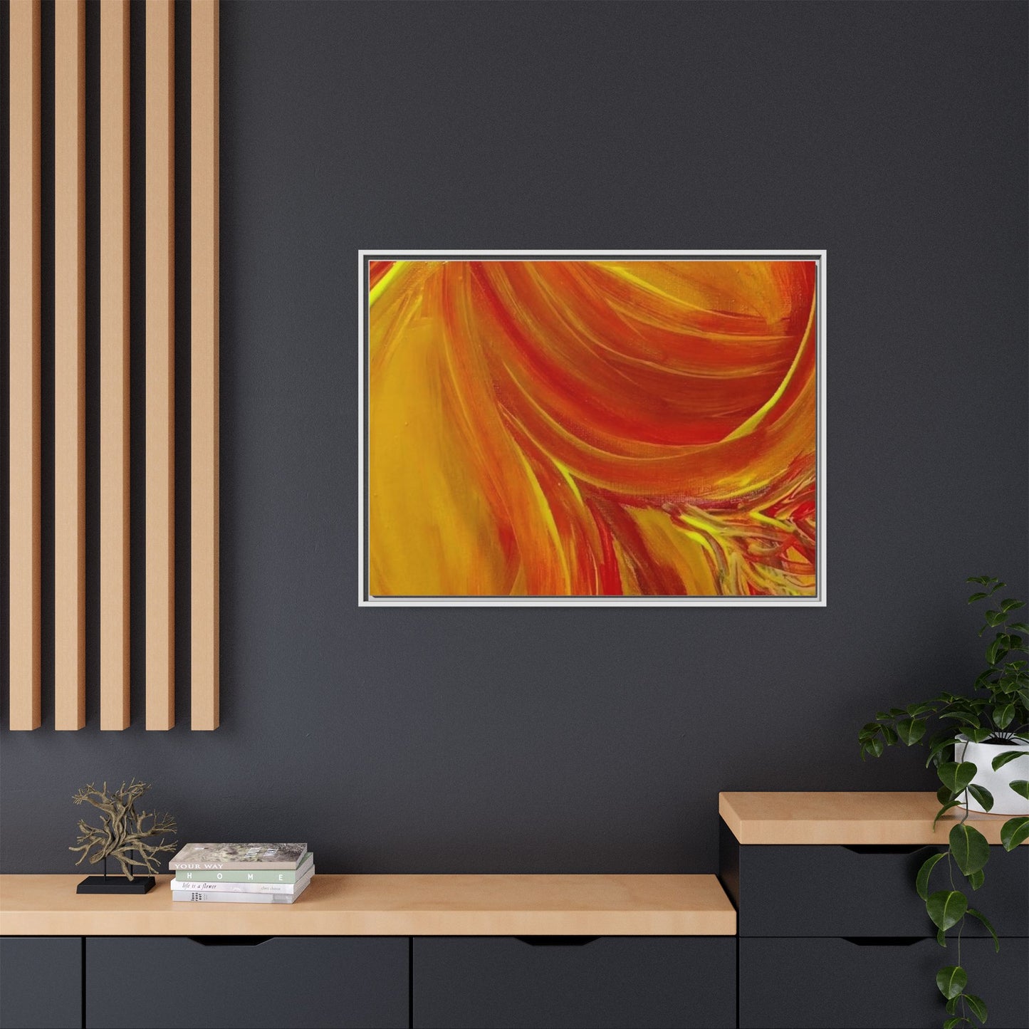 'Autumn' Framed Canvas Art