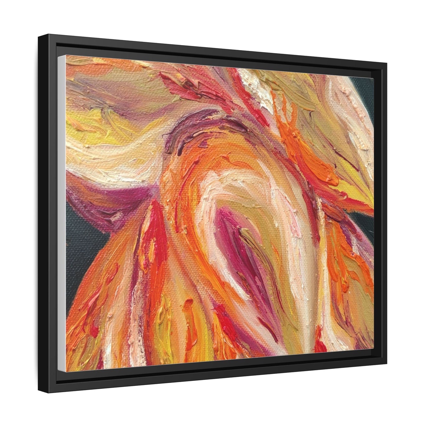 Dramatic Awakening Framed Canvas Art