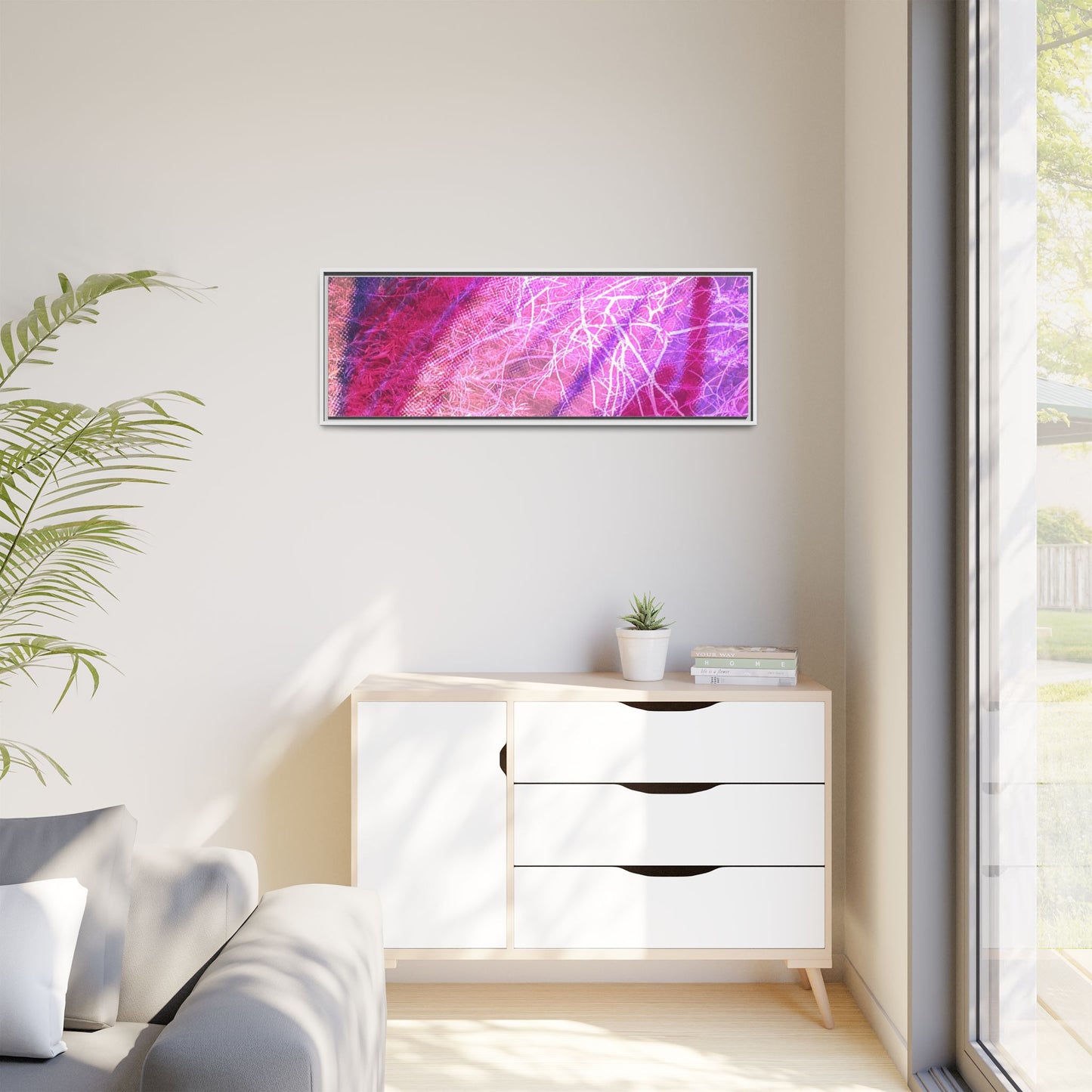 Bloom Framed Canvas Art