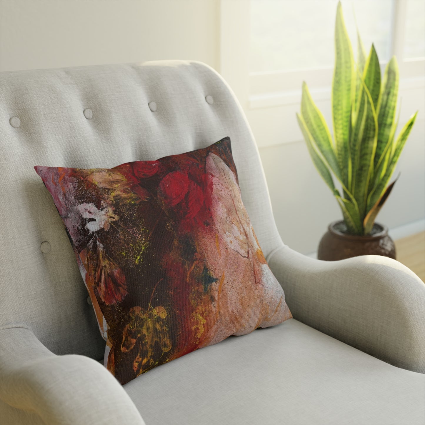 Natur a by Eskild Beck Pillow