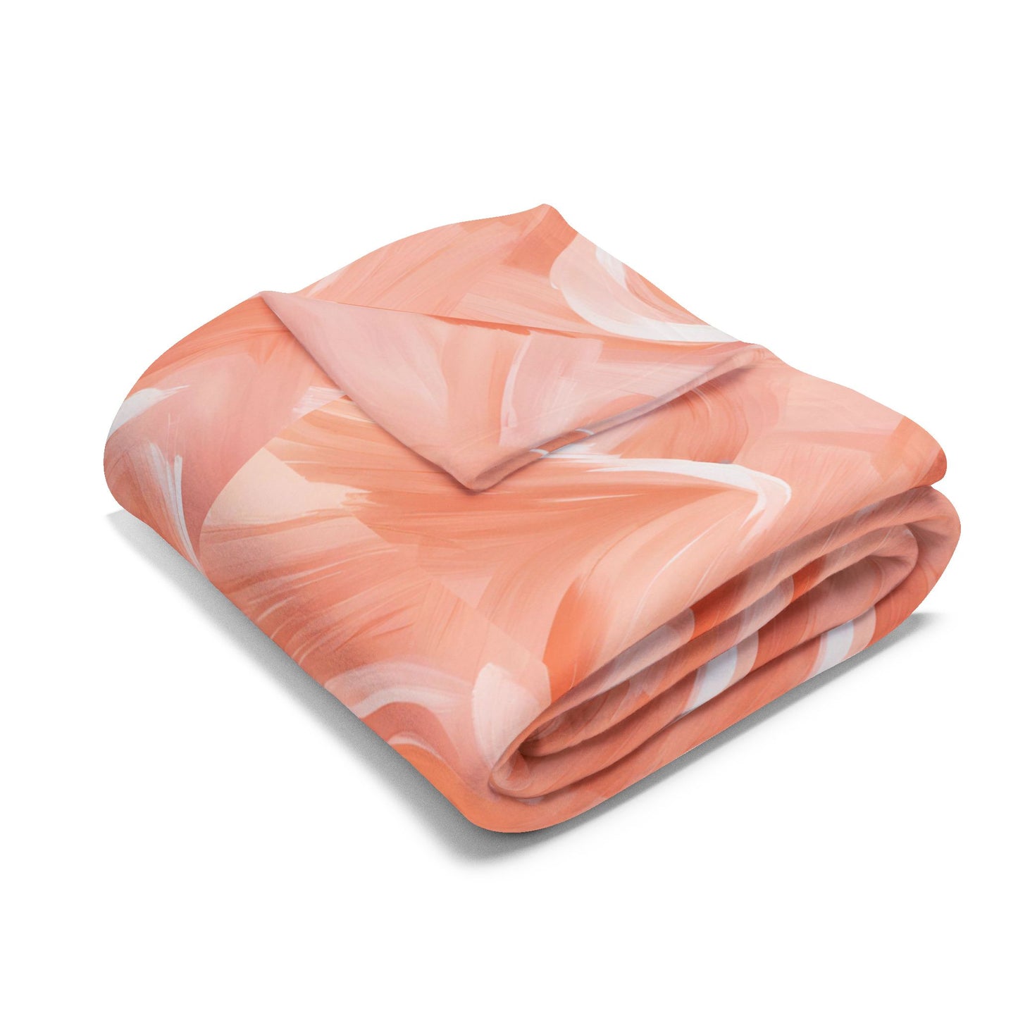 Dusk Brushstrokes Arctic Fleece Blanket