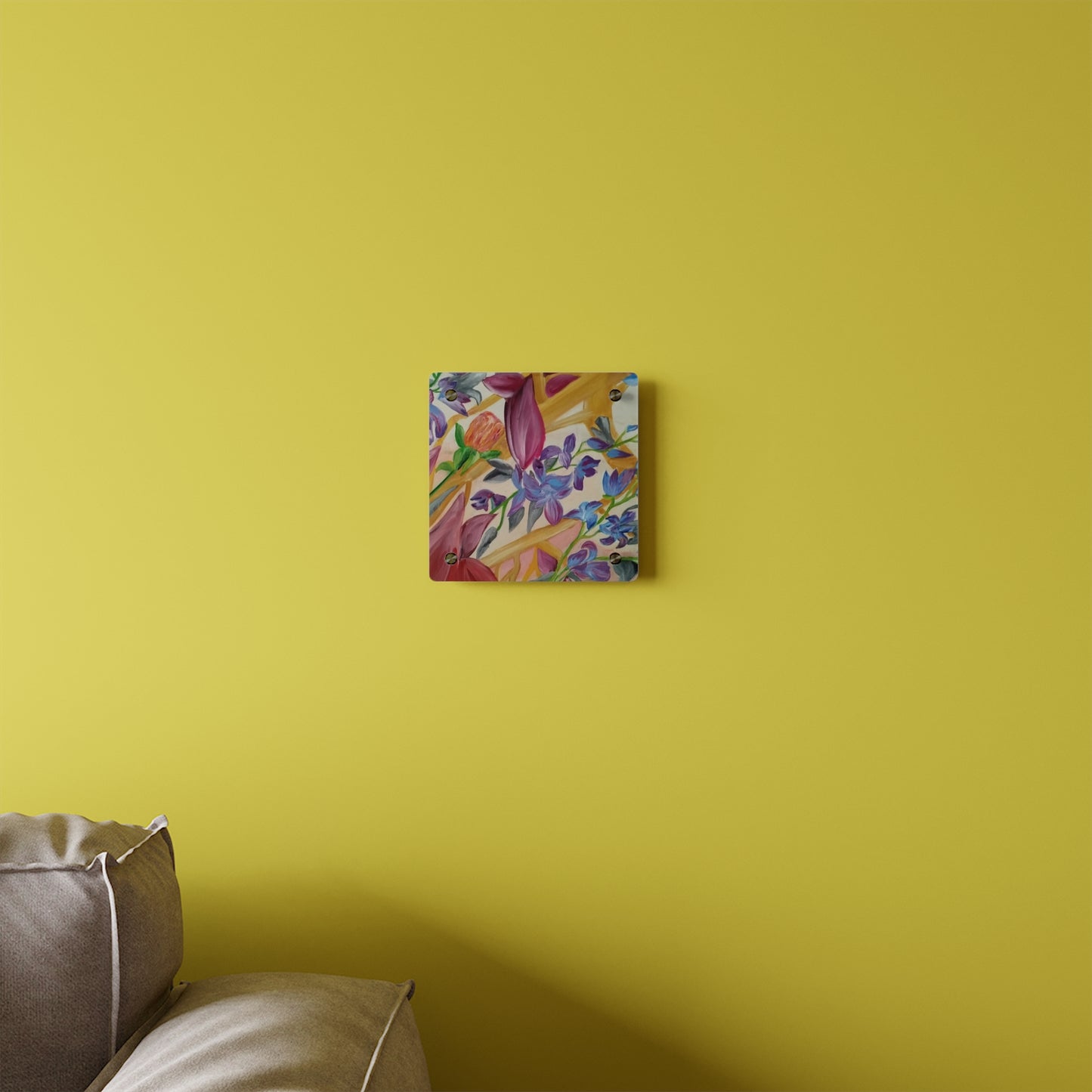 'A Dream of Flowers' Acrylic Wall Art Panels