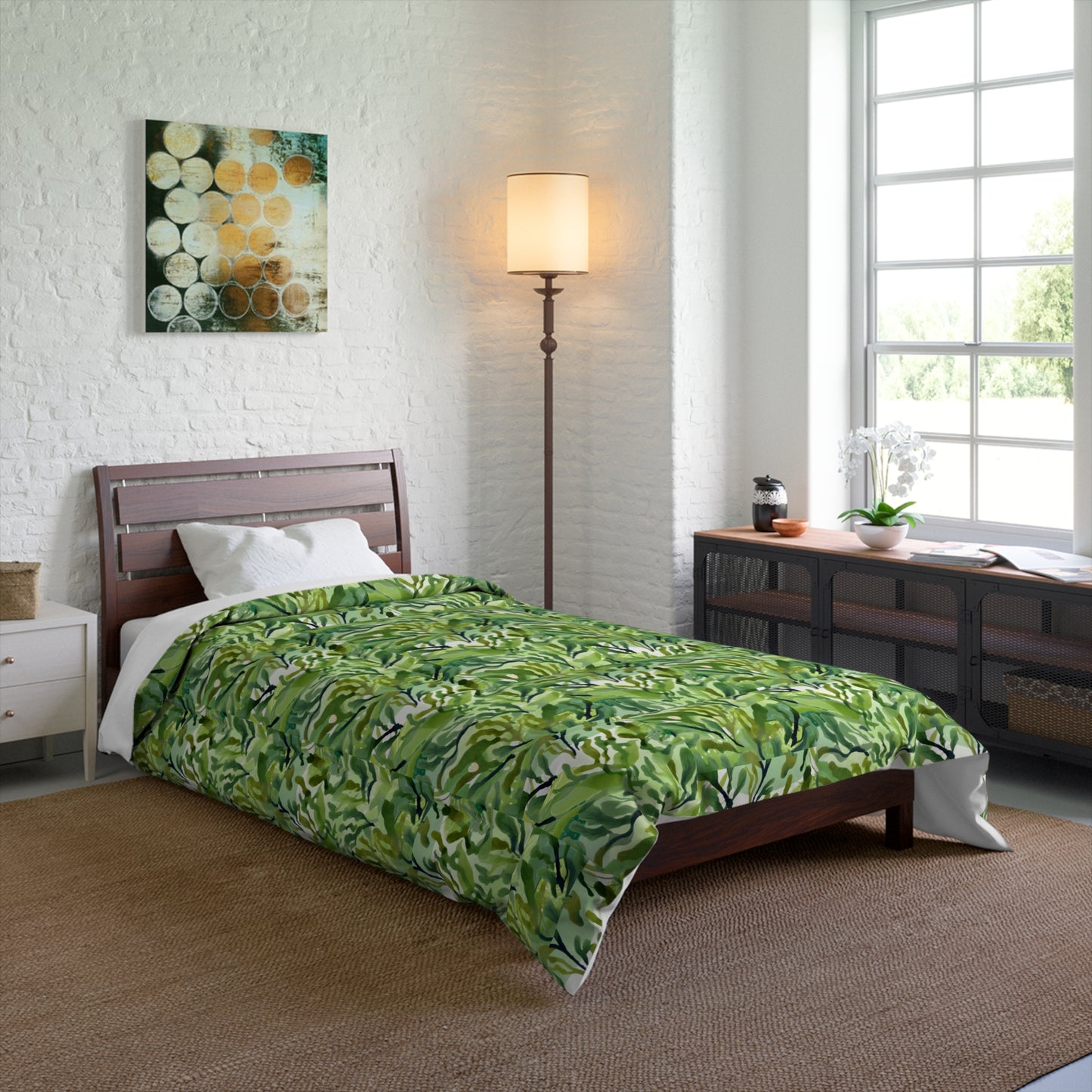 Pond Algae Comforter