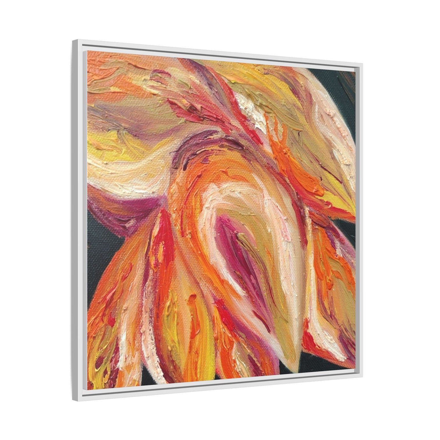Dramatic Awakening Framed Canvas Art