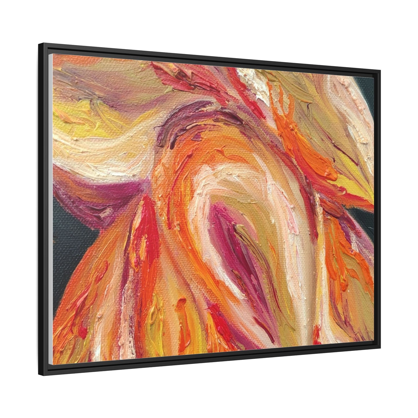 Dramatic Awakening Framed Canvas Art